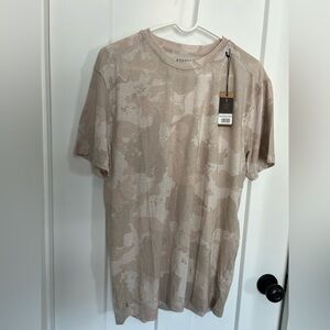 NWT No Bull: Men's Oatmeal Camo T-Shirt: Size Large